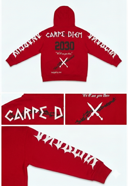 Temple Zip Up Hoodie